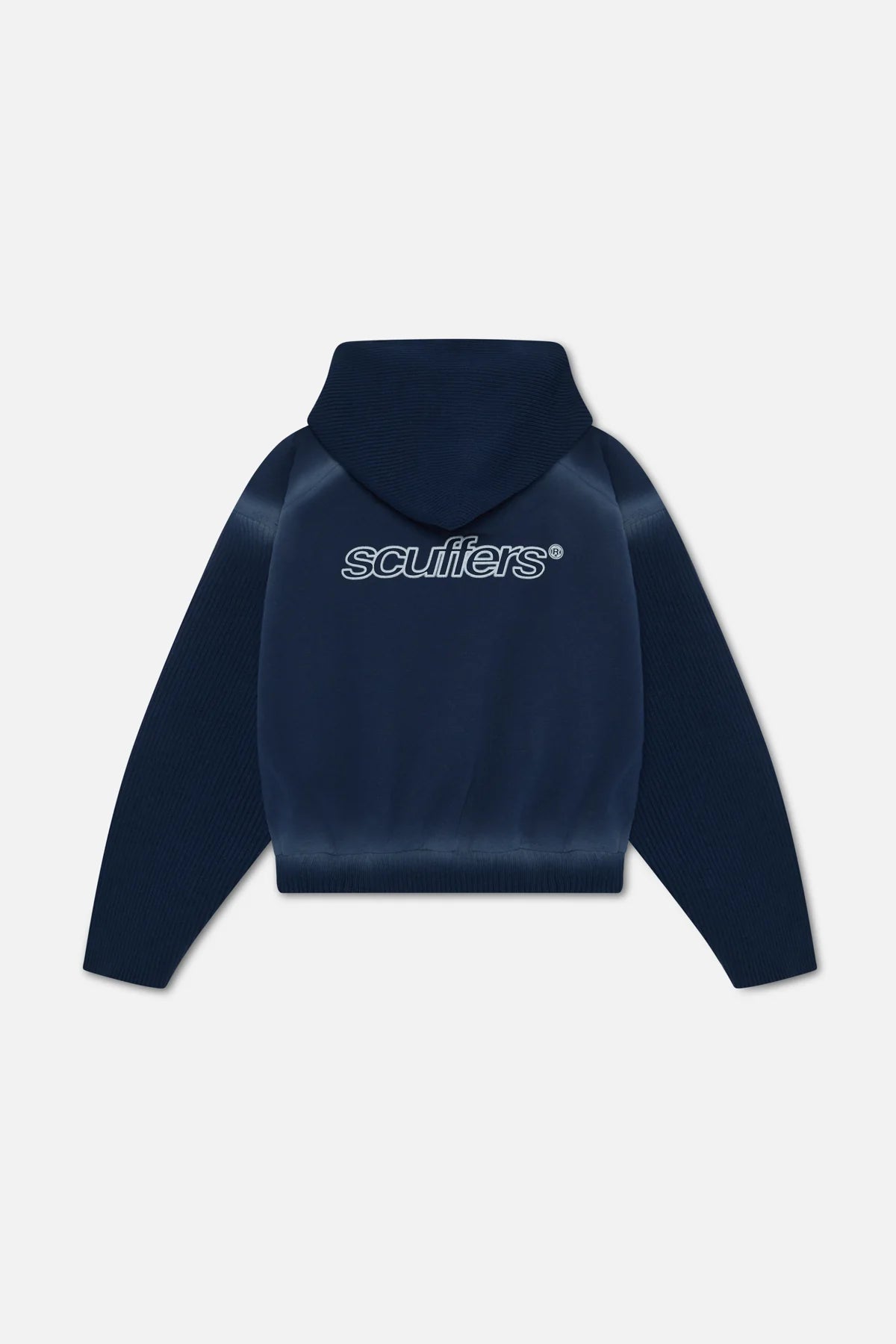 Scuffers Exit Navy Zipper
