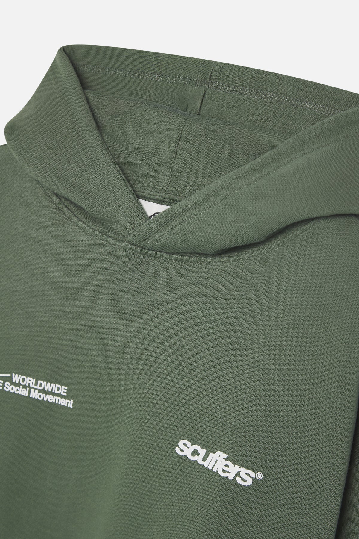 Scuffers Worldwide Green Hoodie