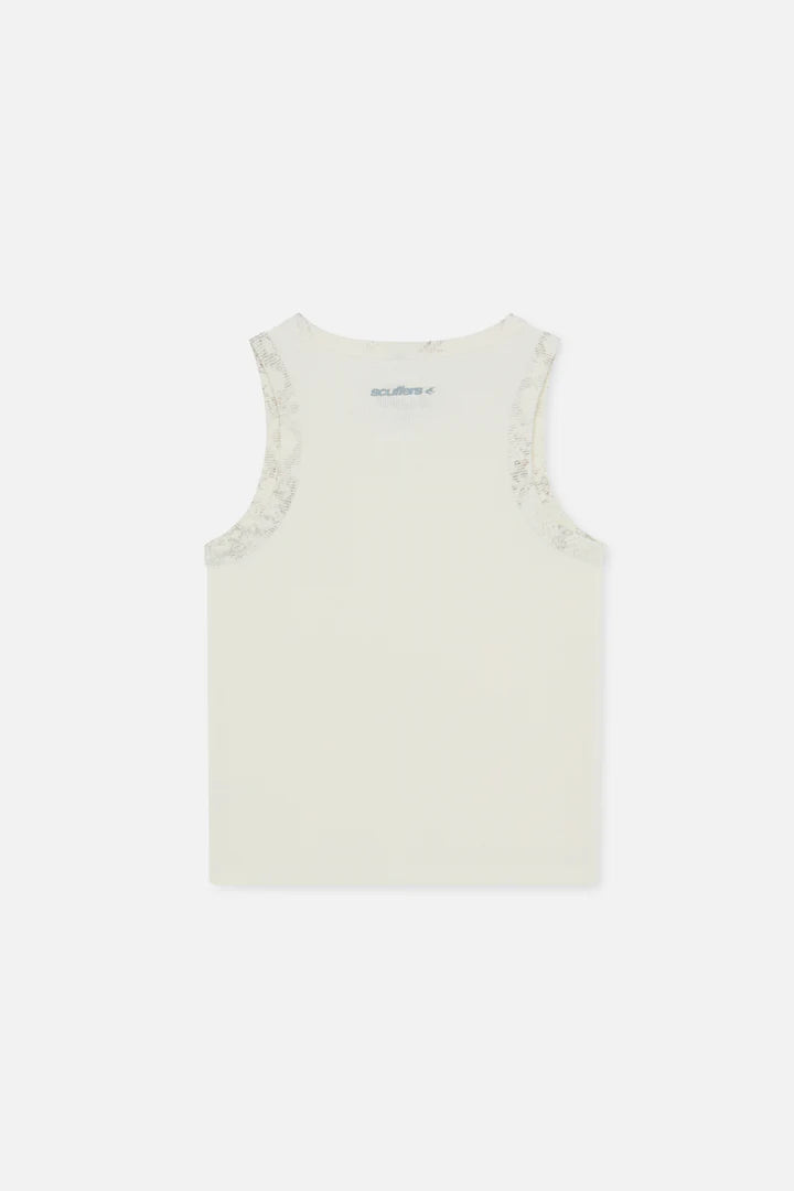 Scuffers Animal Ecru Waffle SCFF Tank Top