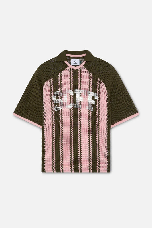 Scuffers Beacon Pink Knit Jersey