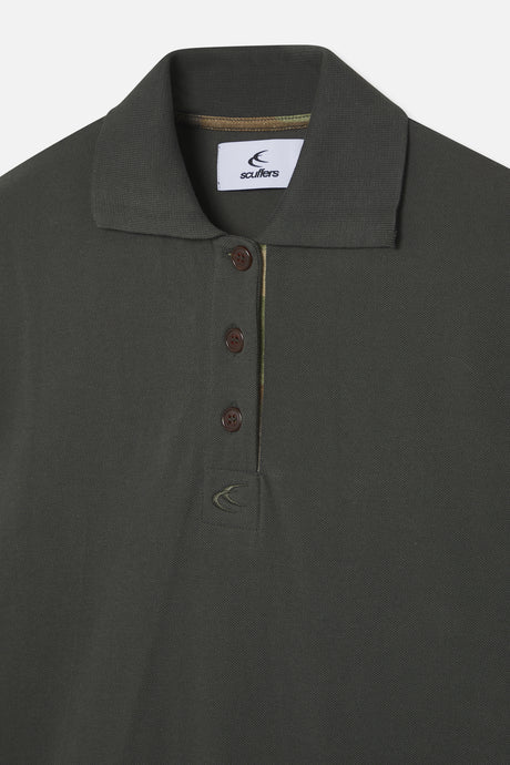 Scuffers Camo Dark Polo