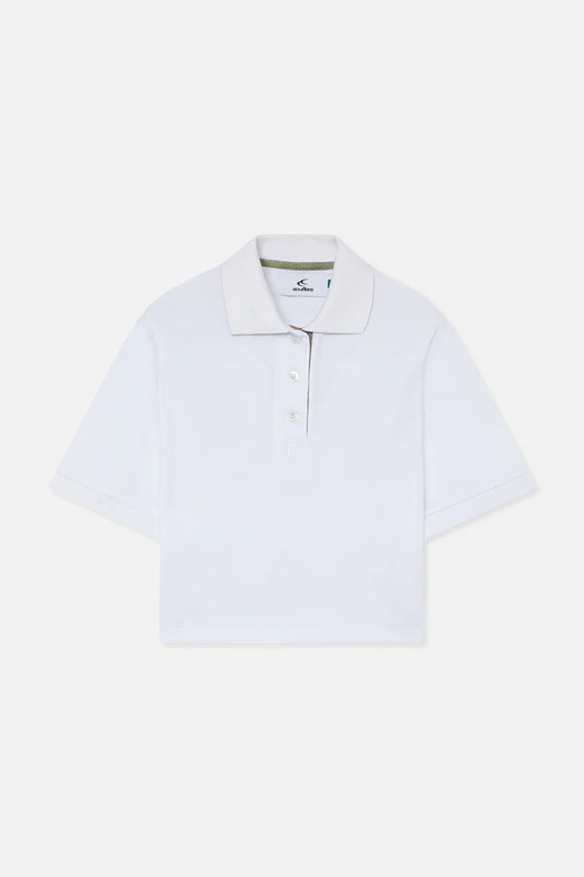 Scuffers Camo White Polo