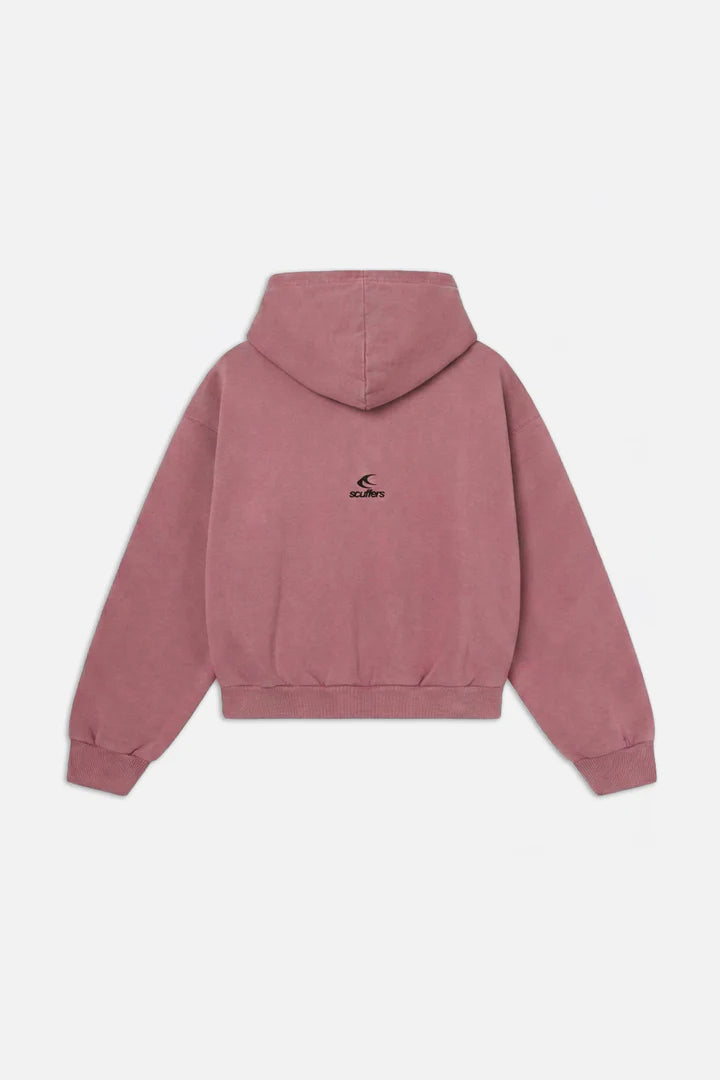 Scuffers Raw Burgundy Hoodie