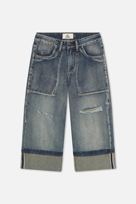 Scuffers Capri Blue Pants