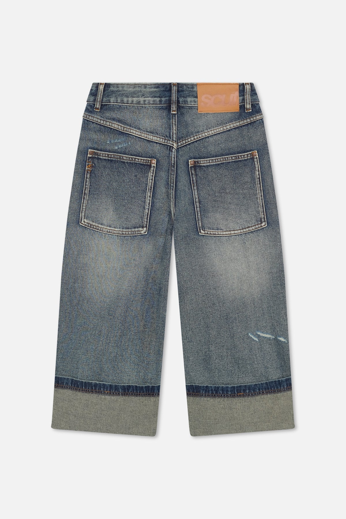 Scuffers Capri Blue Pants