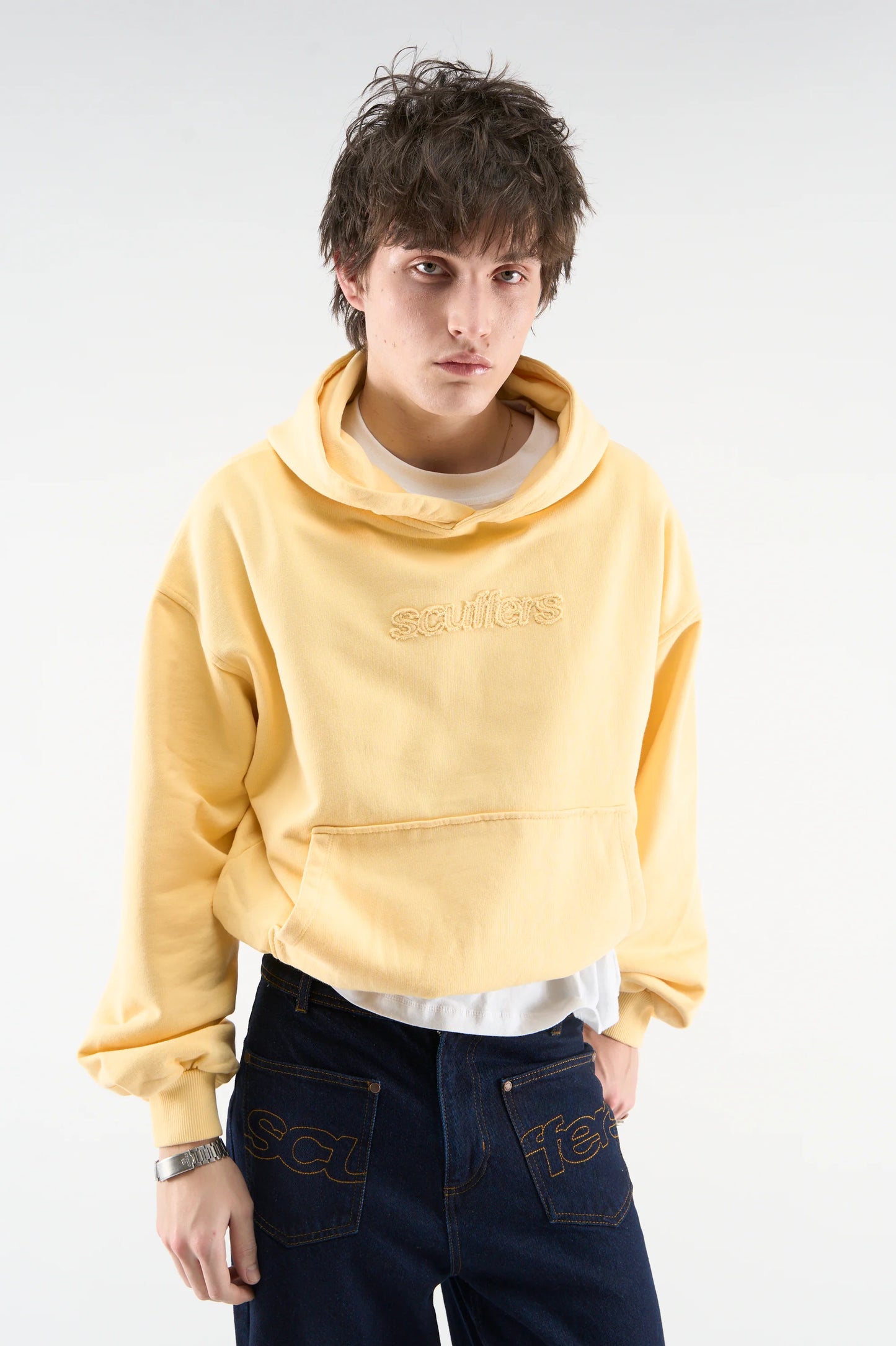 Scuffers Seagull Yellow Hoodie