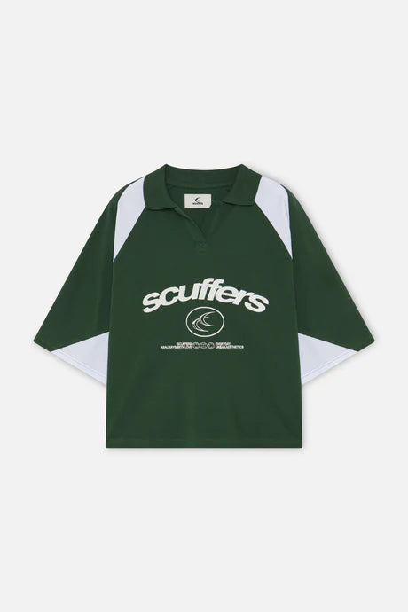 Scuffers Effortless Green Polo
