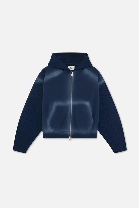 Scuffers Exit Navy Zipper