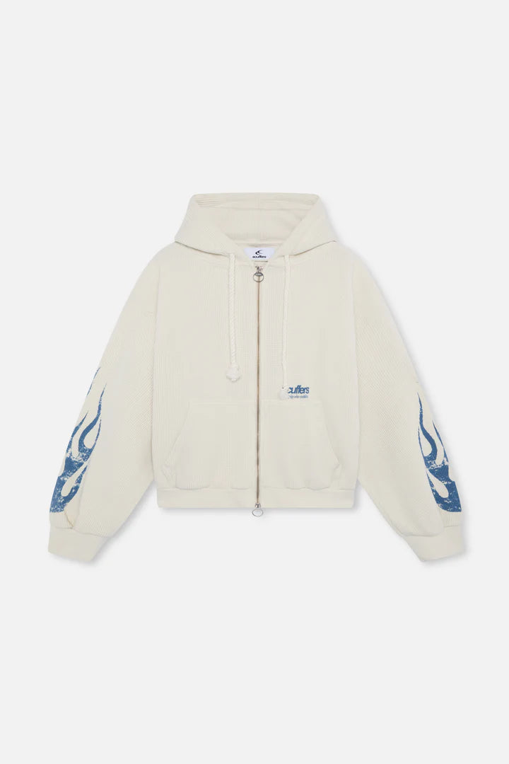 Scuffers Flame Ecru Zipper