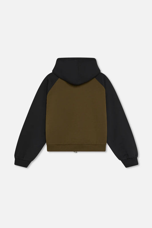 Scuffers Inside Green Zipper