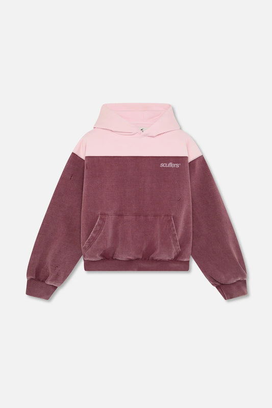 Scuffers Lizzie Burgundy Hoodie