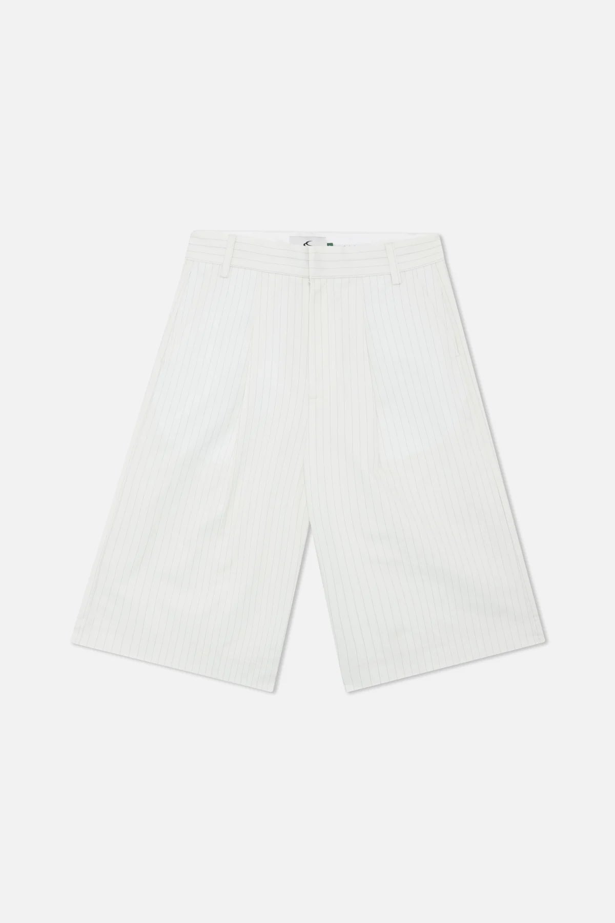 Scuffers Maison Ecru Pinstripe Shorts