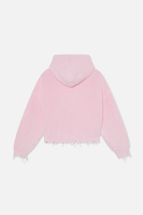 Scuffers New Light Pink Buzz Knit Zipper