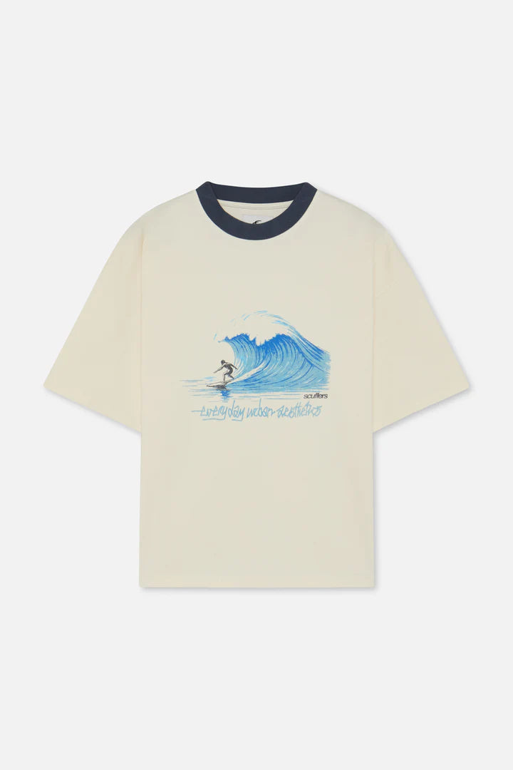 Scuffers Oliver White T-Shirt