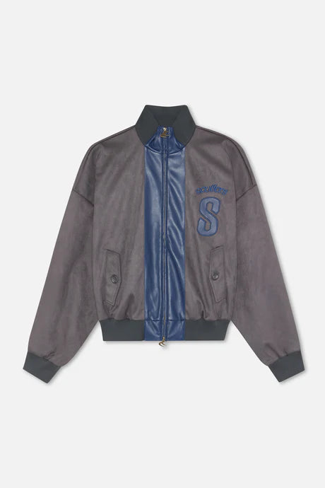 Scuffers Pool Navy Zipper