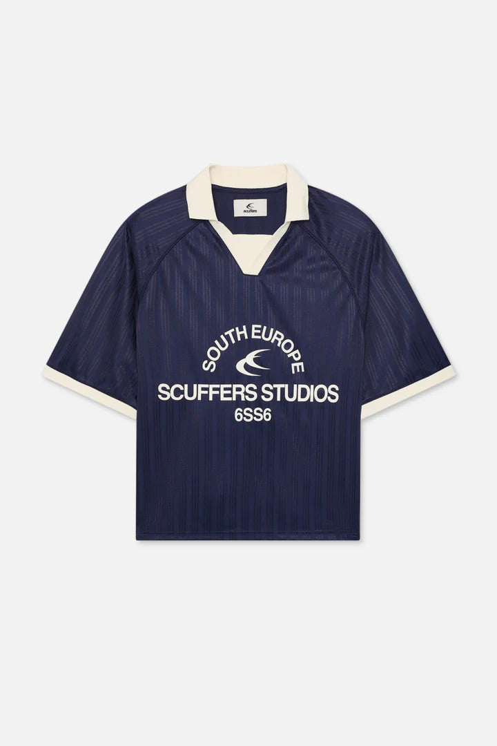 Scuffers Rising Navy Football T-Shirt