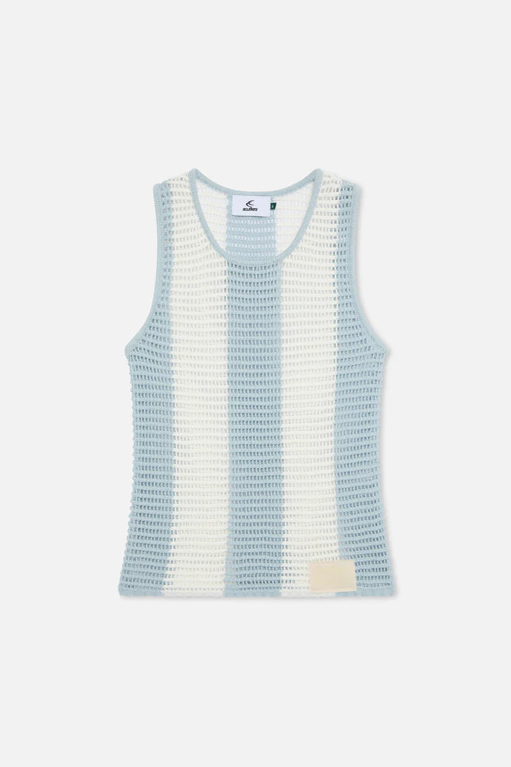 Scuffers Spider Blue Tank Top