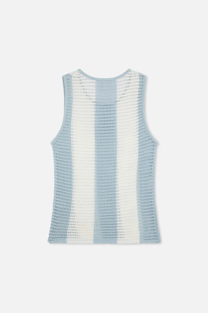 Scuffers Spider Blue Tank Top