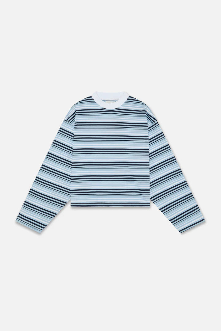 Scuffers Sport Tech Navy Striped Long sleeve
