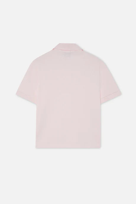 Scuffers Waffle Pink Polo