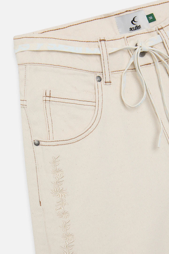 Scuffers Woodstock Ecru Shorts