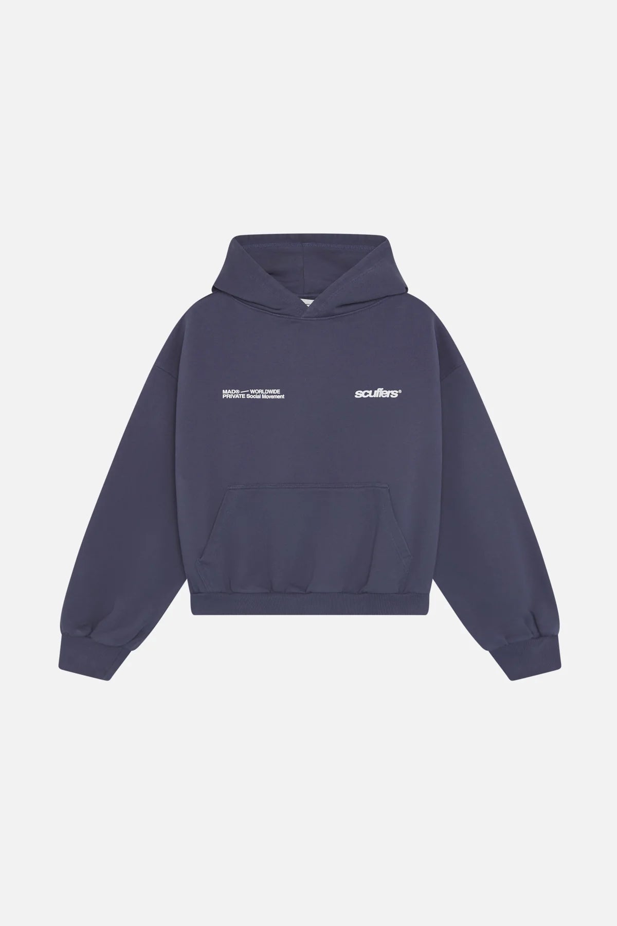 Scuffers Worldwide Blue Hoodie