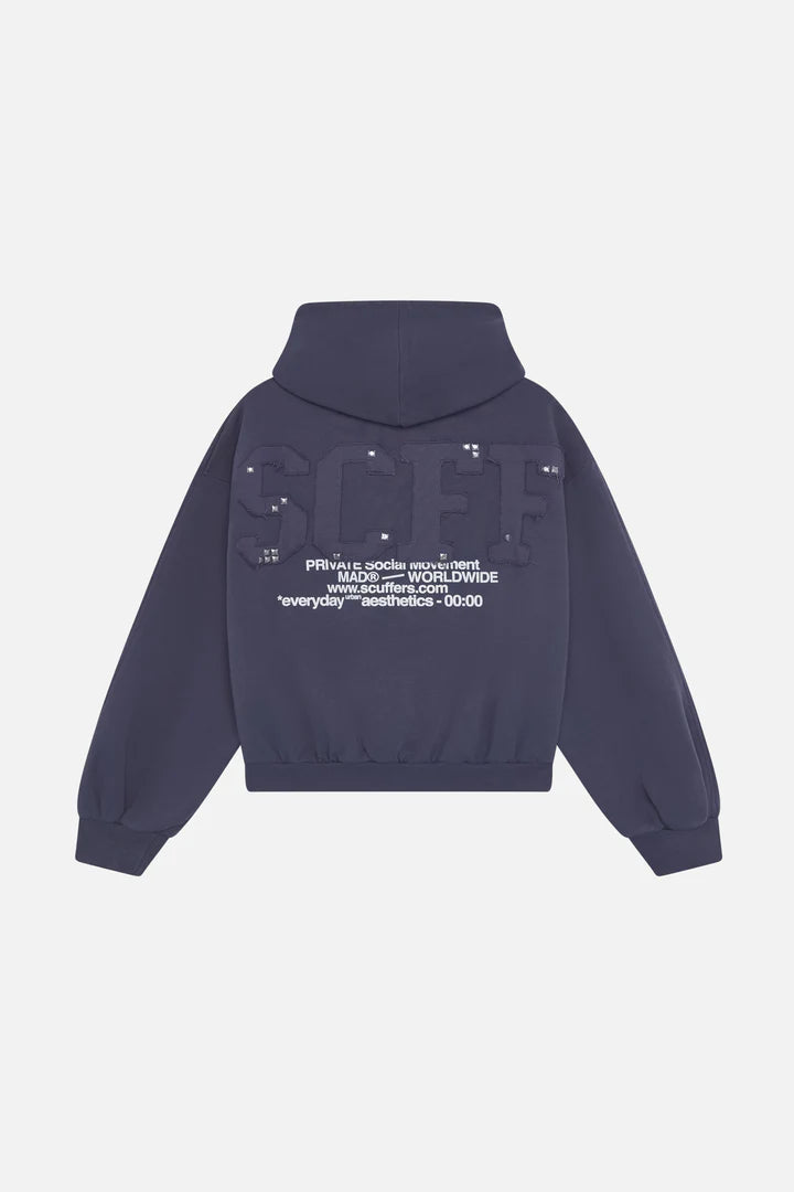 Scuffers Worldwide Blue Hoodie