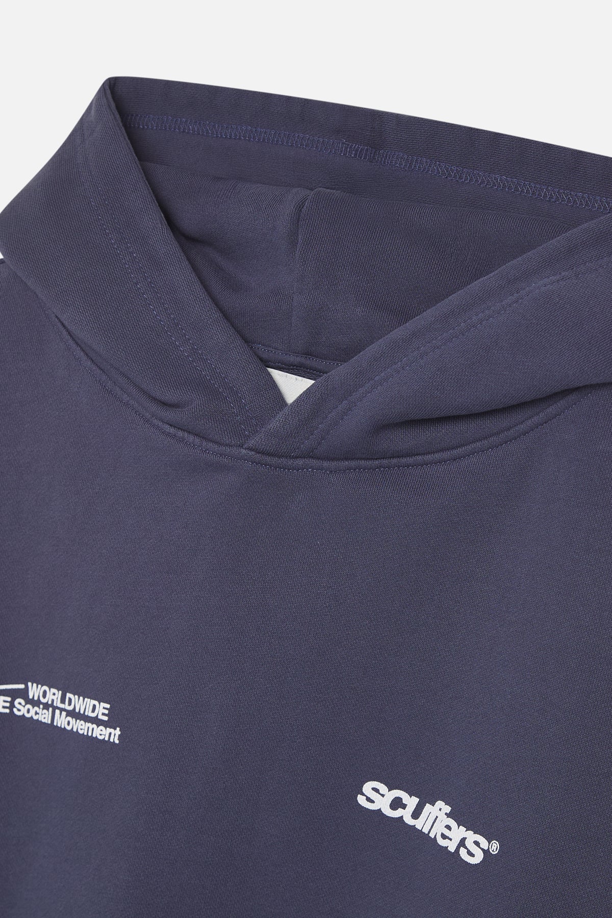 Scuffers Worldwide Blue Hoodie