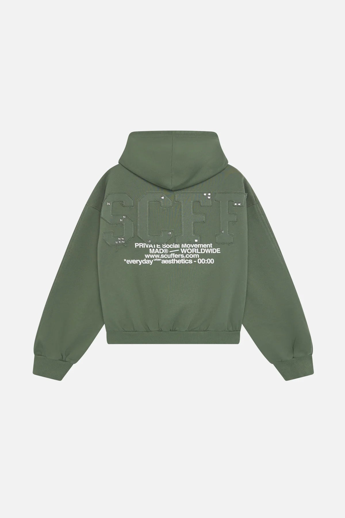 Scuffers Worldwide Green Hoodie